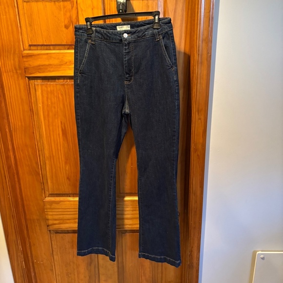 Oat New York Women's High Rise Wide Leg Jeans Size 10/30 - Picture 2 of 6